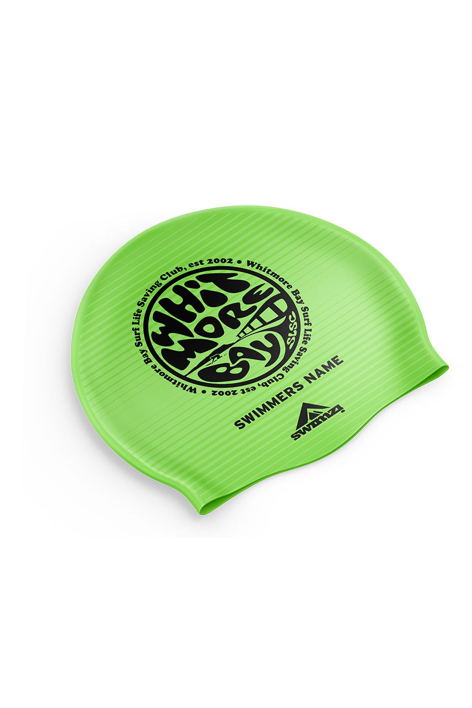Unisex Club Swim Cap - Silicone Suede image 0