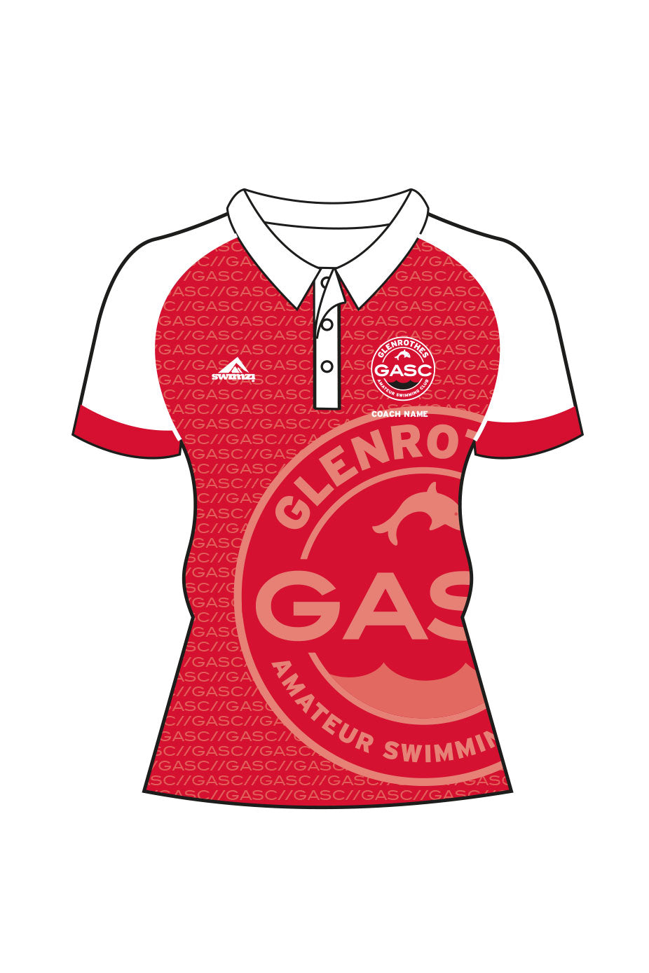 Glenrothes ASC Kids Female Coach Shirt - Polo Neck image 0