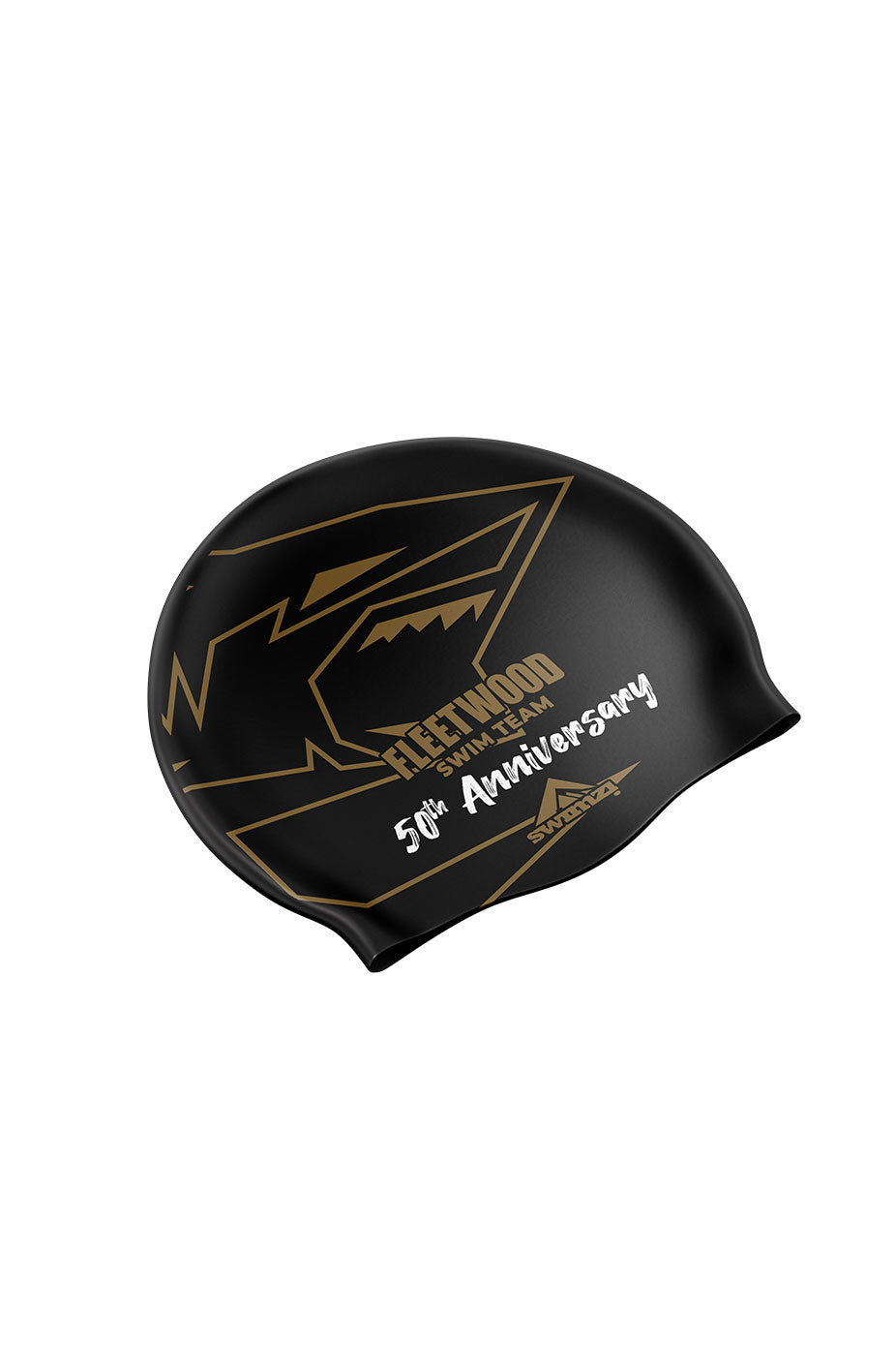 Unisex Club Swim Cap 50th Anniversary - Silicone Suede image 0