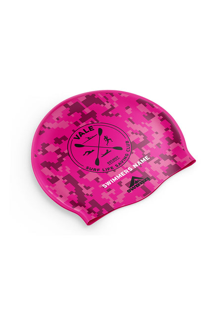 Unisex Club Swim Cap - Silicone Suede image 0