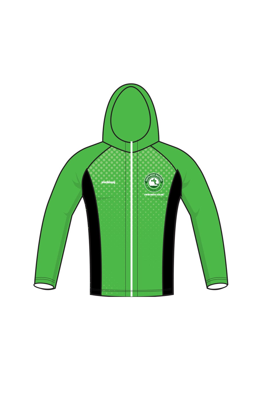 South Beds Masters SC Kids Unisex Zipped Performance Hoodie image 0
