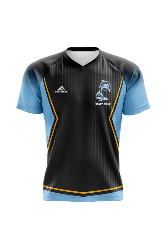 Melton Mowbray SC Adult Unisex Coach Shirt - V-Neck image 0