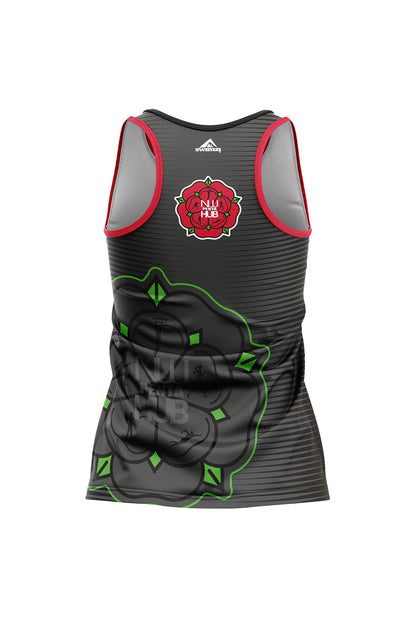 North West Pentathlon Hub Adult Female Sports Vest - Black image 1