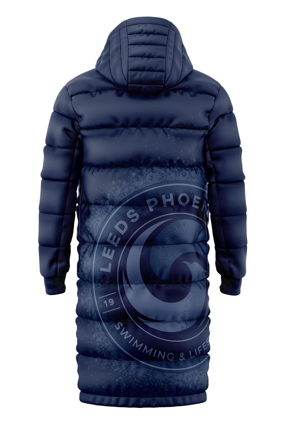 Leeds Phoenix Swimming & Lifesaving Club Adult Unisex Reversible Parka image 1