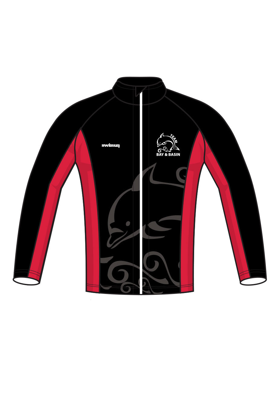 Bay and Basin Swim Club Adult Unisex Tracksuit Top image 0