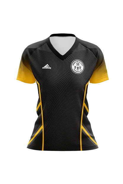 Sheffield City SC Kids Female Polyester Club Shirt - V-Neck image 0