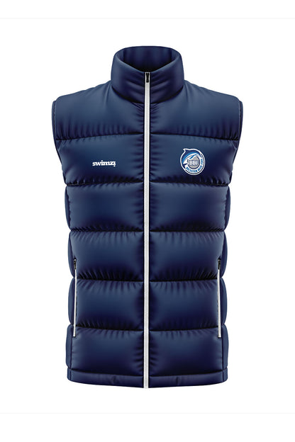 Bicester Blue Fins SC Adult Unisex Reversible Gilet image 1