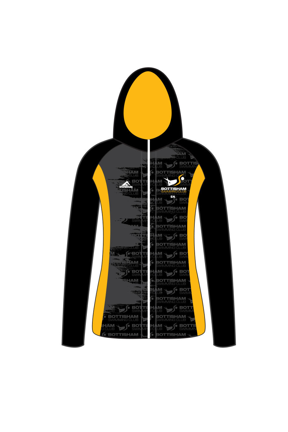 Bottisham SC Adult Female Zipped Performance Hoodie image 0