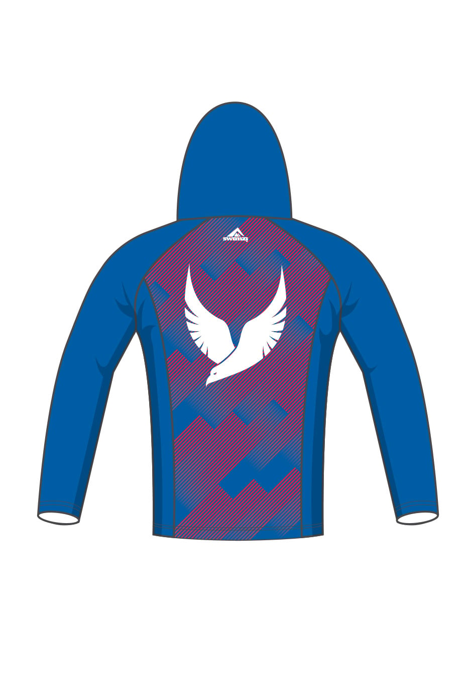 American International School of Jeddah Adult Female Soccer Zipped Performance Hoodie image 1