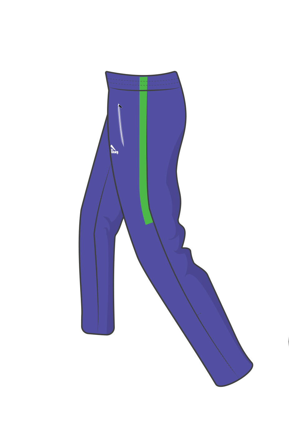 Brecon & District SC Adult Unisex Performance Bottoms image 1