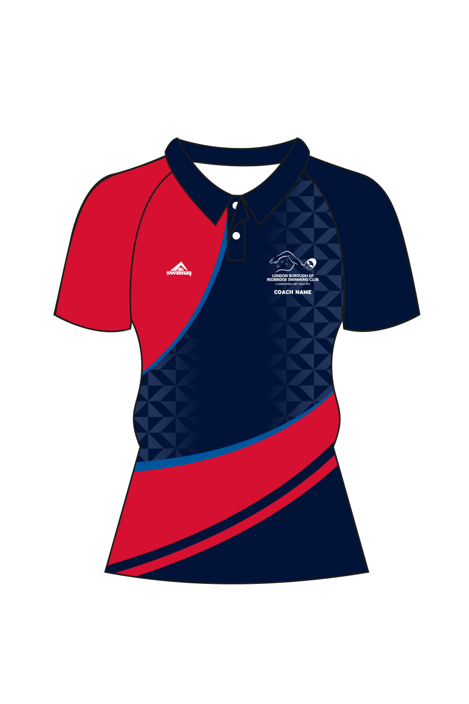 London Borough of Redbridge SC Adult Female Coach Shirt - Polo Neck image 0