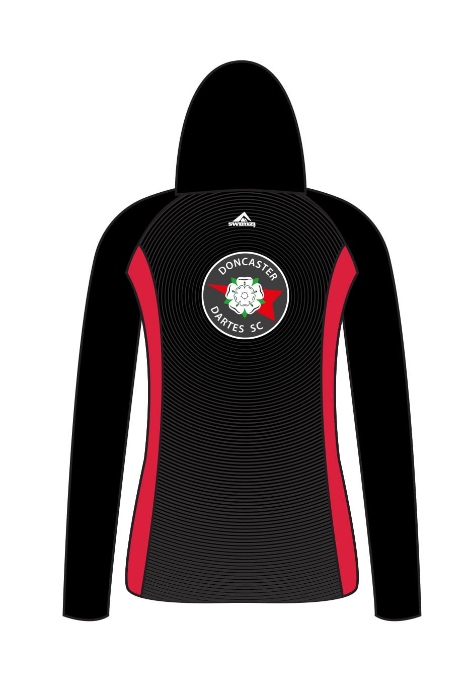 Doncaster Dartes SC Adult Female Zipped Performance Hoodie image 1