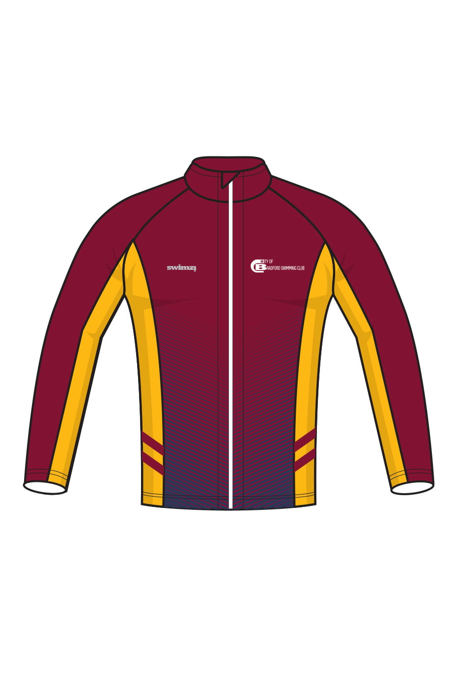 City of Bradford SC Adult Unisex Tracksuit Top image 0