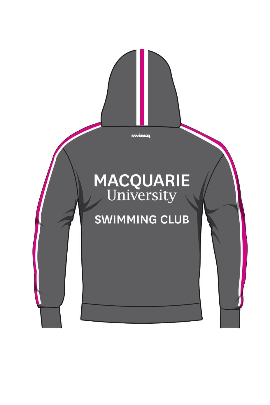 Macquarie University SC Adult Unisex Sweat Pullover Hoodie image 1
