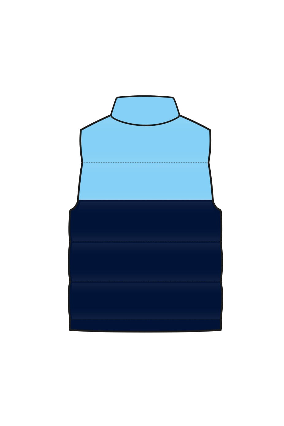 Swim England Hertfordshire Adult Unisex Reversible Gilet image 1