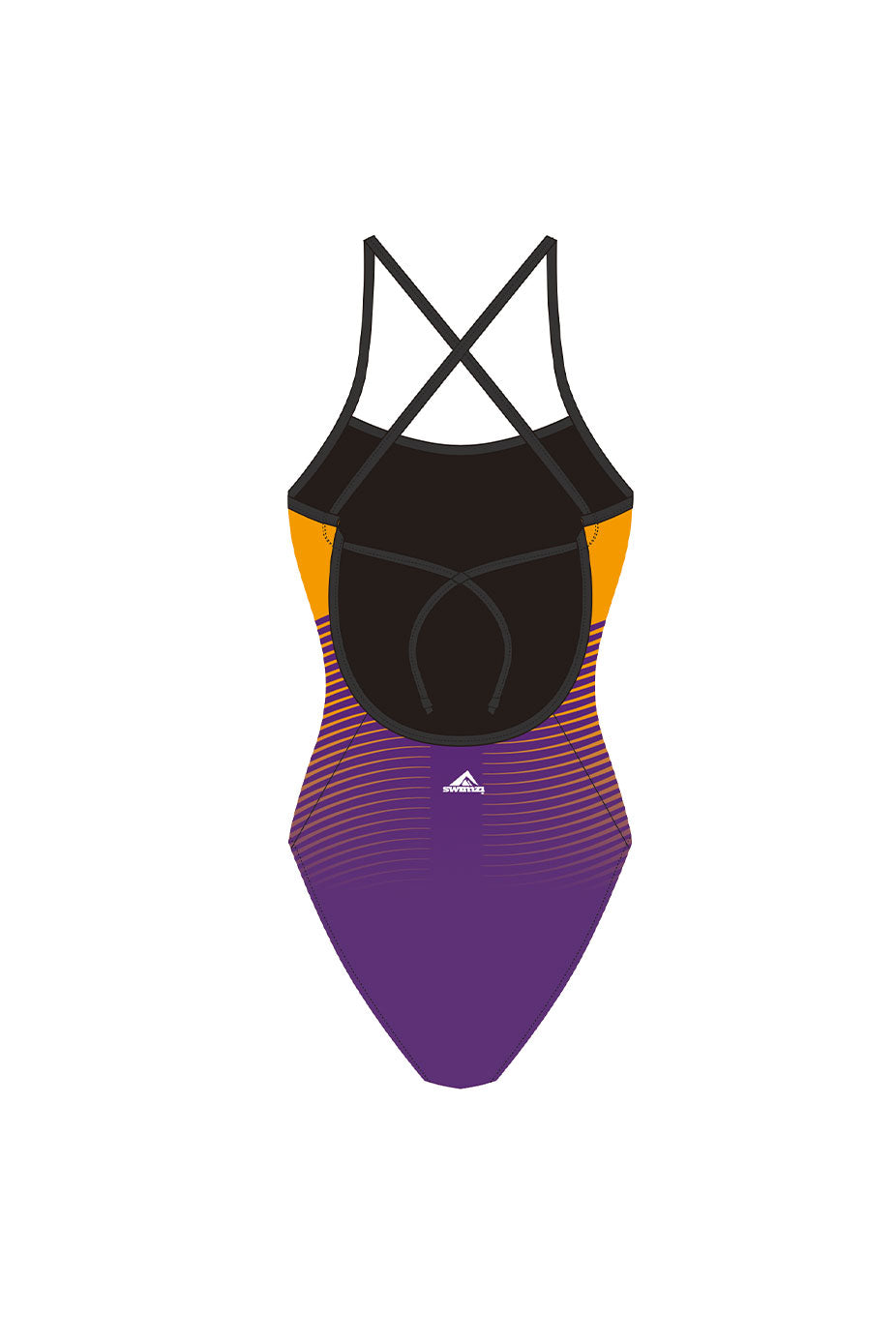 Branksome Chine Surf Life Saving Club Adult Female Tie Back Swimsuit image 1