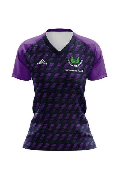 Perth Masters Adult Female Club Shirt - V-Neck image 0