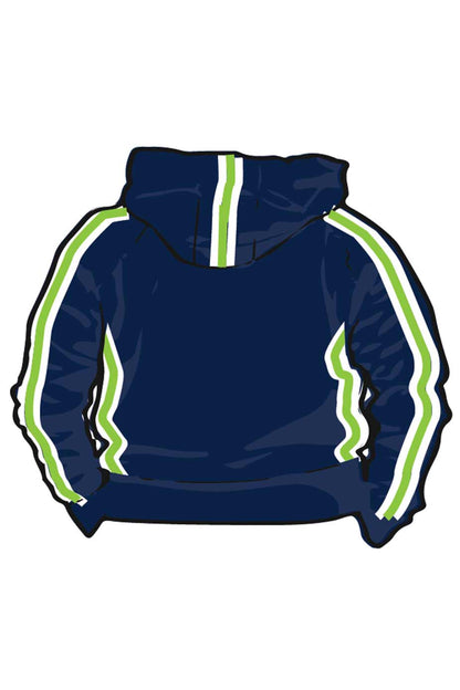 Flixton Swim Team Adult Unisex Sweat Pullover Hoodie image 1