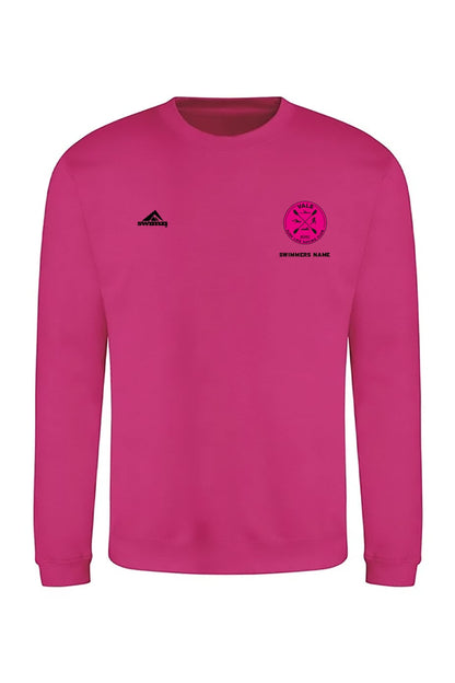 Vale SLSC Adult Unisex Cotton Sweatshirt - Pink image 0