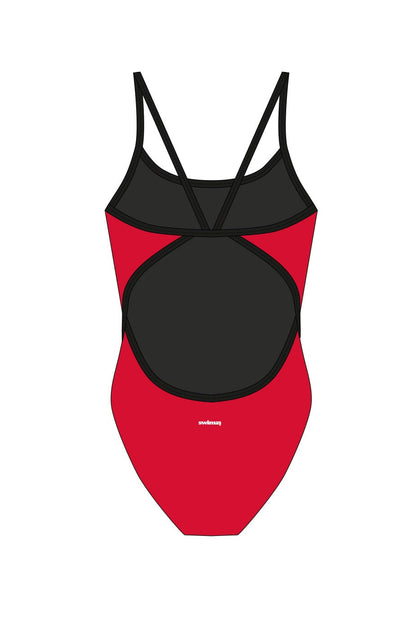 Erith & District SC Adult Female Thinstrap Swimsuit image 1