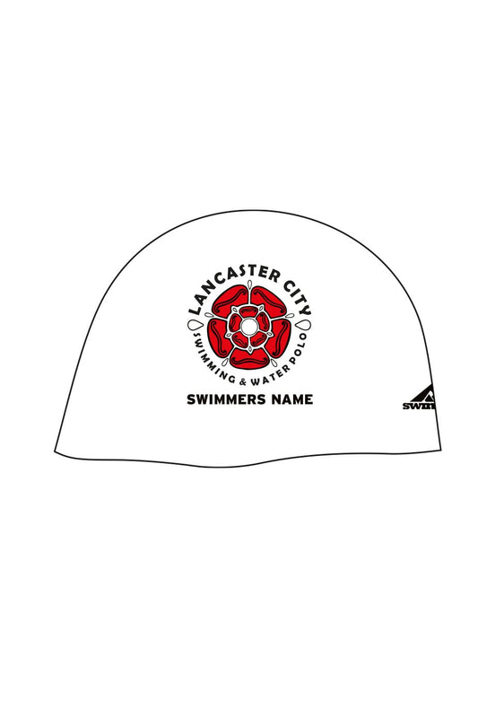 Lancaster City Swimming and Waterpolo Club Adult Silicone Bullet Cap image 0