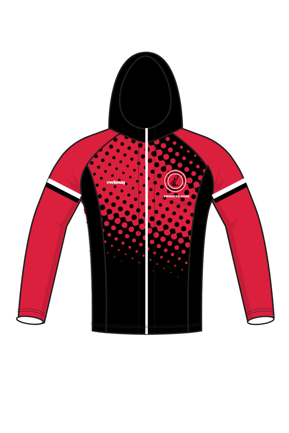 City of Stoke SC Adult Unisex Zipped Performance Hoodie image 0