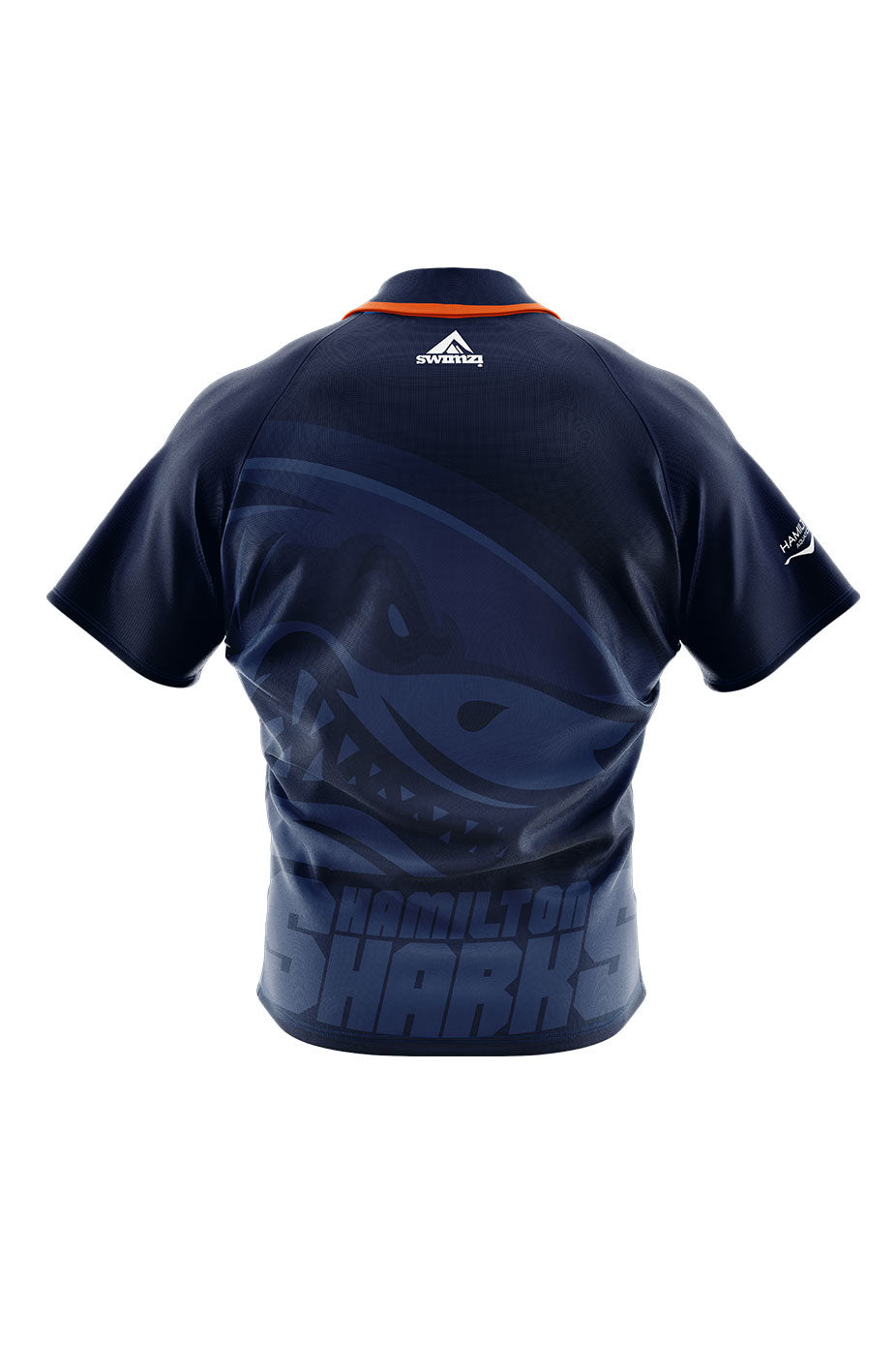 Hamilton Aquatics Adult Unisex Hamilton Sharks Coach Shirt - Polo Neck image 1