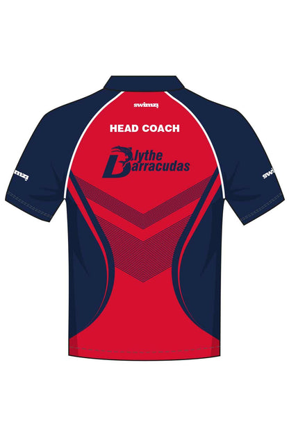 Blythe Barracudas SC Adult Unisex Polyester Coach Shirt - Polo Neck image 1