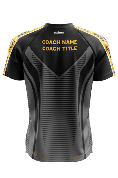 Tain SC Adult Unisex Polyester Coach Shirt - V-Neck image 1