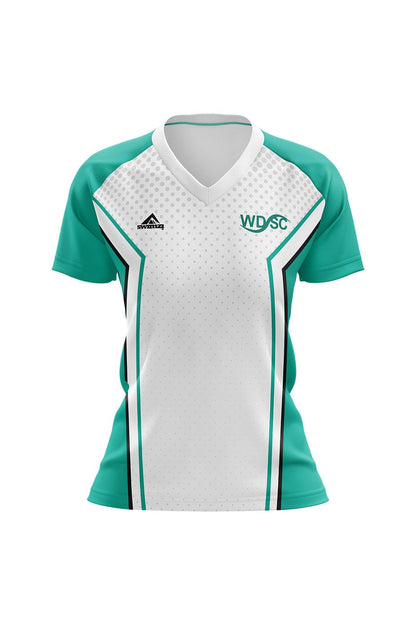 West Dorset SC Kids Female Club Shirt - V-Neck - Opt1 image 0