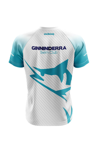 Ginninderra Swim Club Adult Unisex Polyester State Rep Shirt - V-Neck image 1