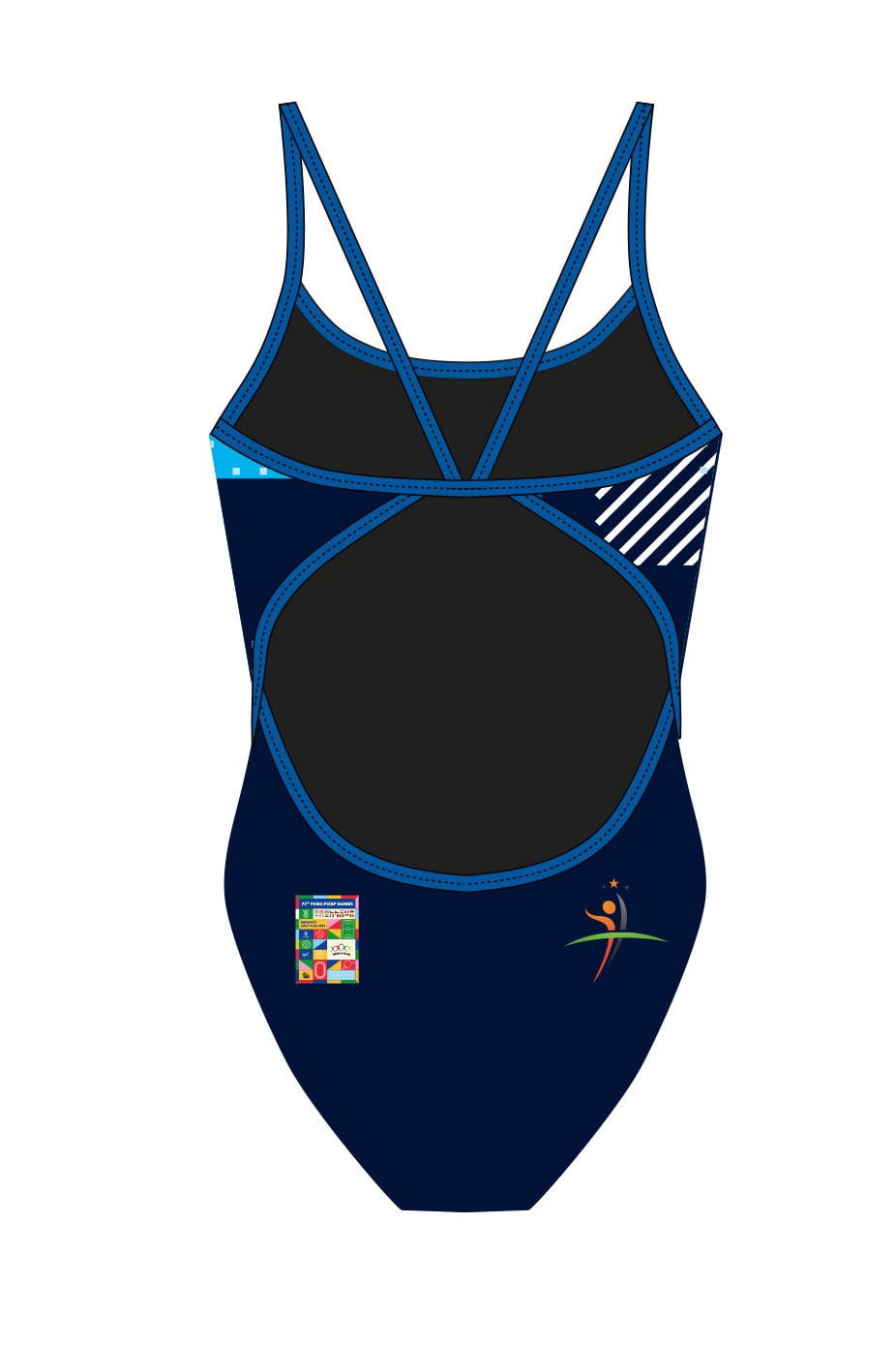GB Schools Team Adult Female Thinstrap Swimsuit image 1