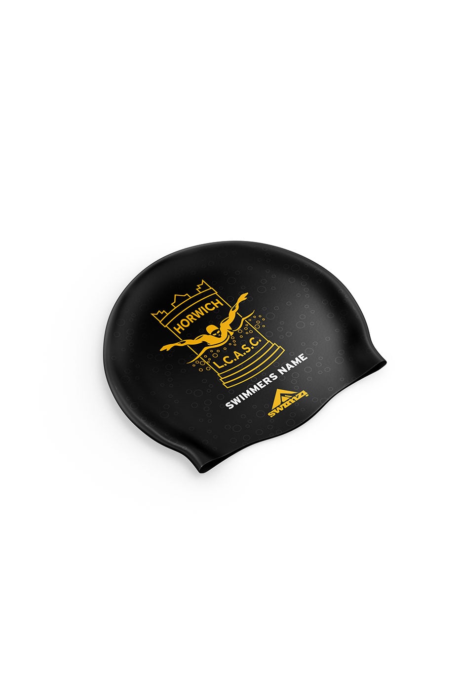 Unisex Club Swim Cap - Silicone Suede image 0