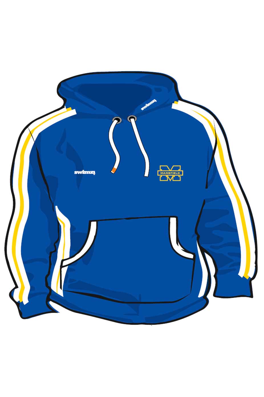 Mansfield SC Kids Unisex Sweat Pullover Hoodie image 0