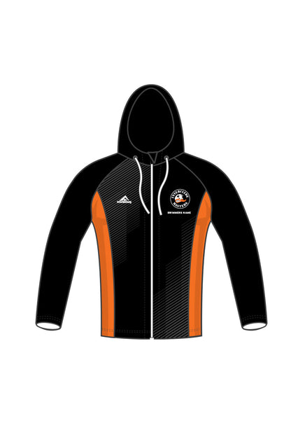 Inverclyde Masters SC Adult Female Zipped Performance Hoodie - Black image 0