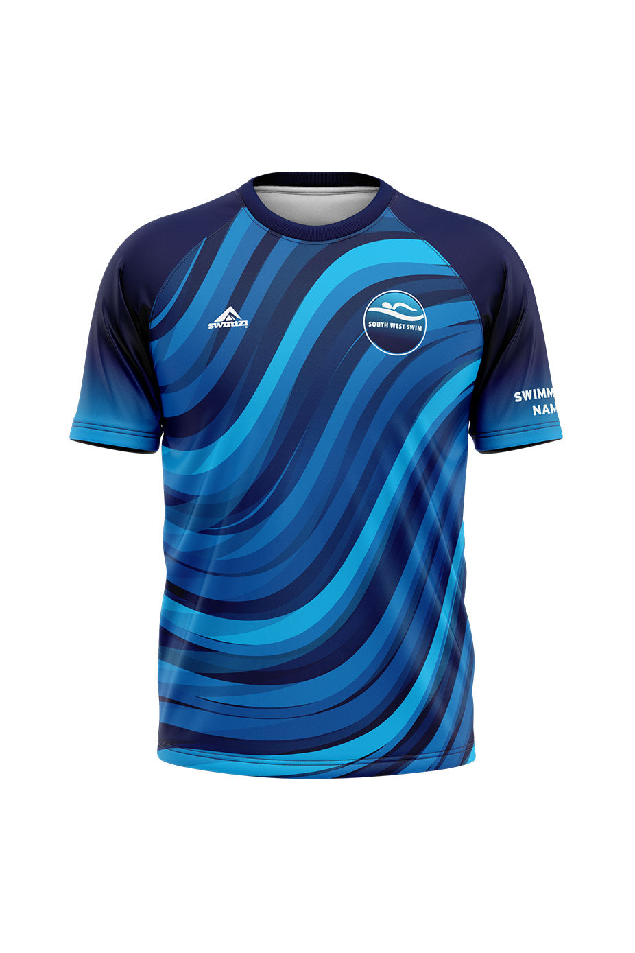 South West Swim Adult Unisex Club Shirt - Round Neck image 0
