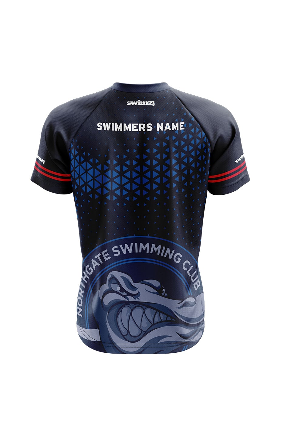 Northgate Swimming Club Adult Unisex Club Shirt - V-Neck image 1