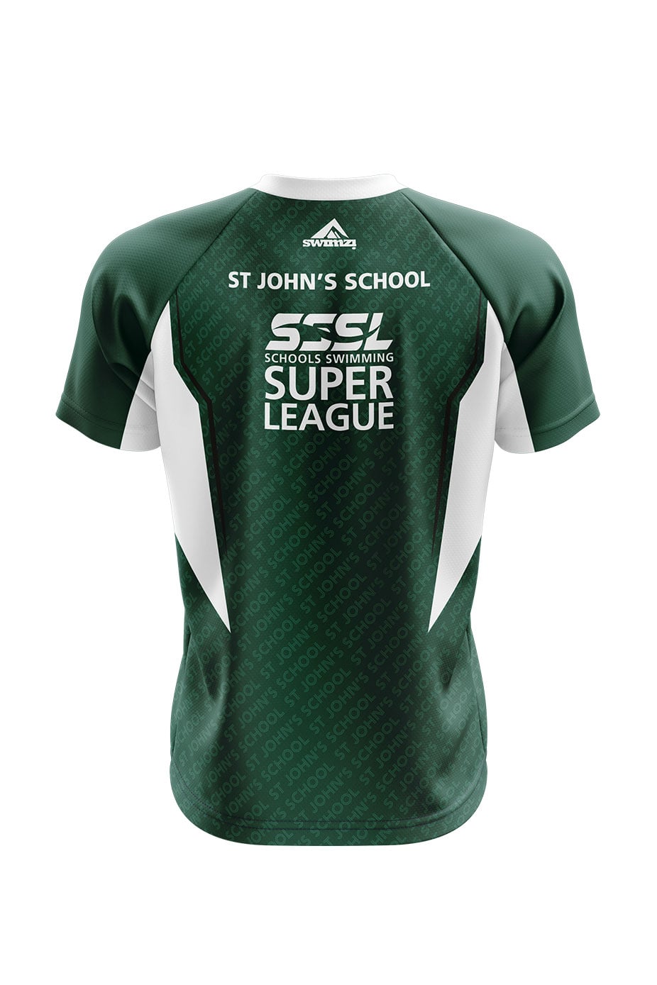 Schools Swimming Super League Adult Unisex St Johns School Club Shirt - V-Neck image 1