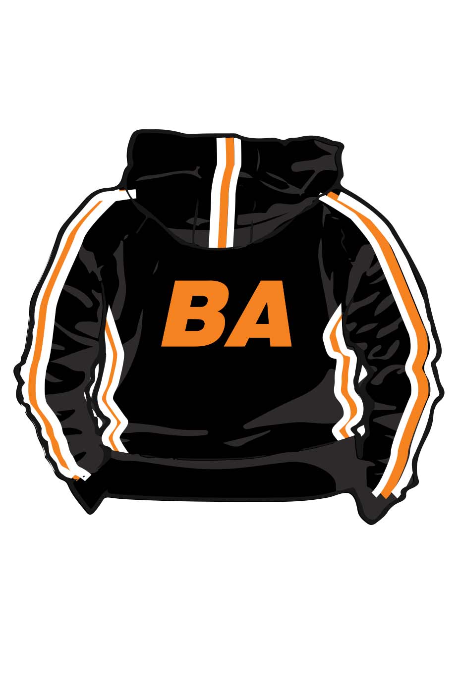 Blackpool Aquatics SC Adult Unisex Sweat Zipped Hoodie image 1