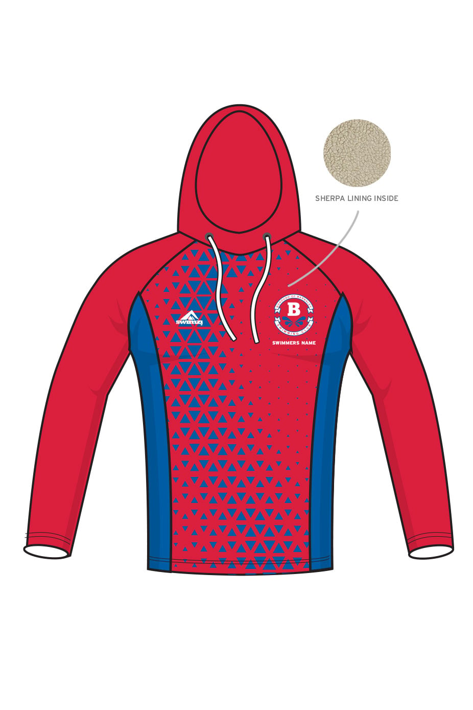 Borough of Barnsley SC Adult Unisex Winter Pullover Performance Hoodie image 0