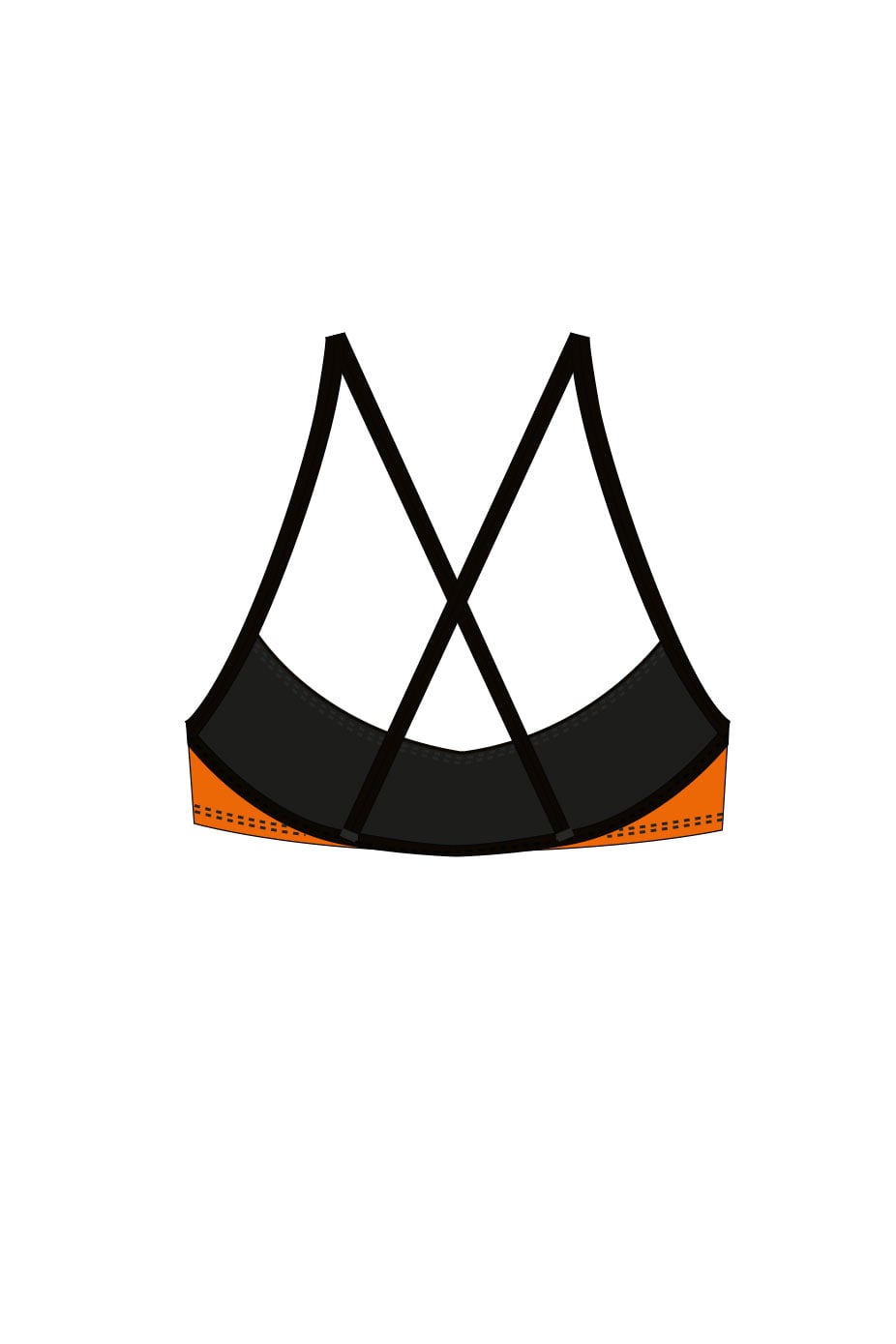Dawlish Warren LSC Adult Female Bikini Top image 1