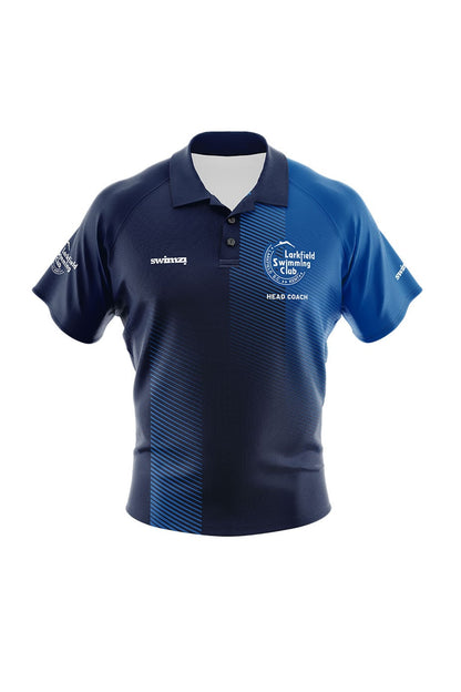 Larkfield Swimming Club Adult [COACHES ONLY] Unisex Coach Shirt - Polo Neck image 0
