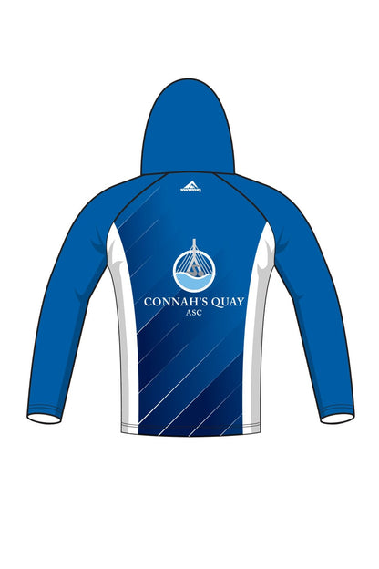 Connahs Quay Swimming Club Adult Unisex Zipped Performance Hoodie image 1