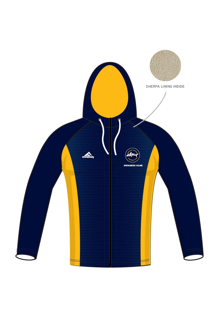 Biddulph ASC Adult Unisex Winter Zipped Performance Hoodie image 0