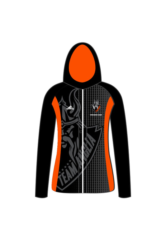 Team Anglia Masters Kids Female Zipped Performance Hoodie image 0