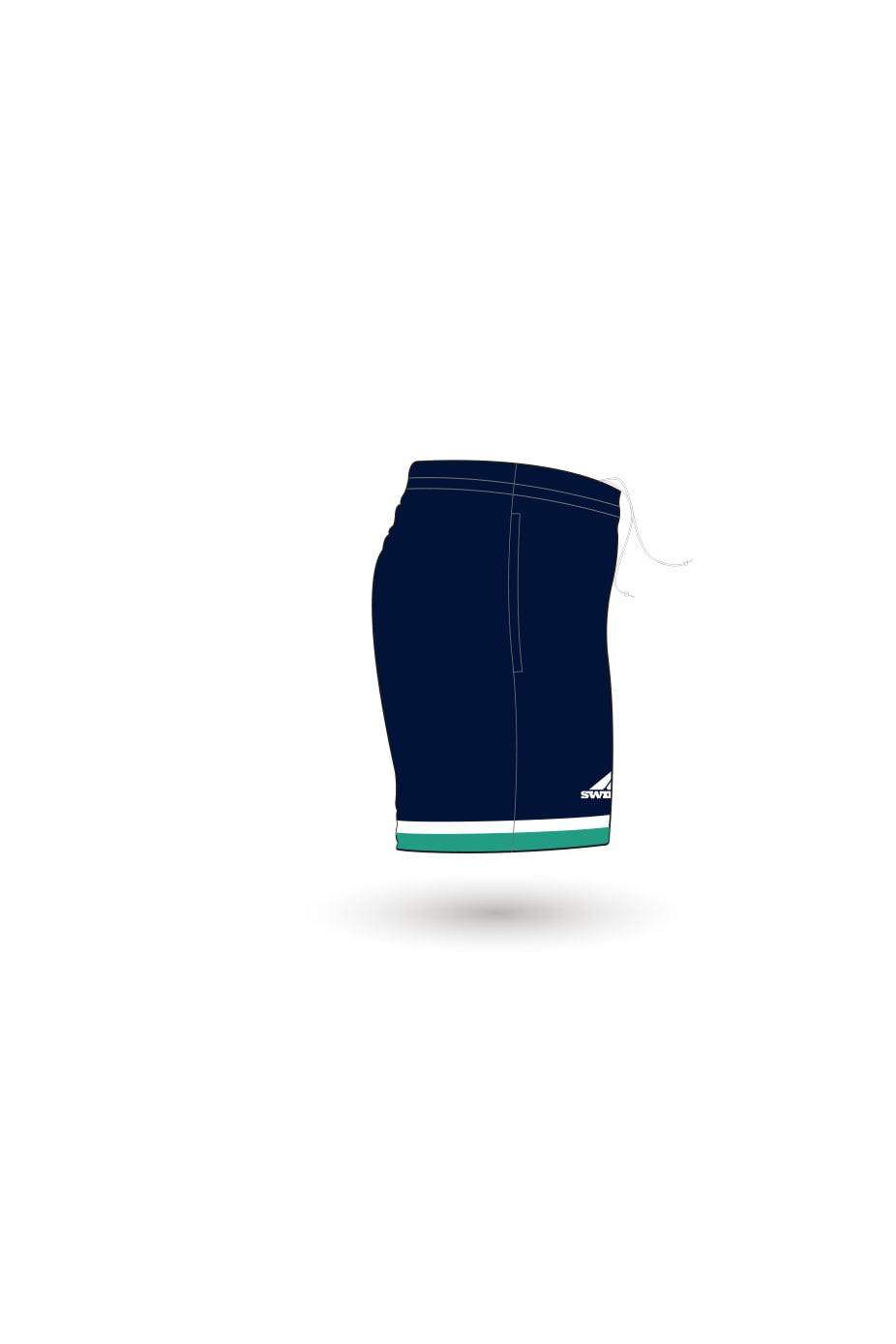 Schools Swimming Super League Adult Unisex Epsom College Sport Shorts image 1