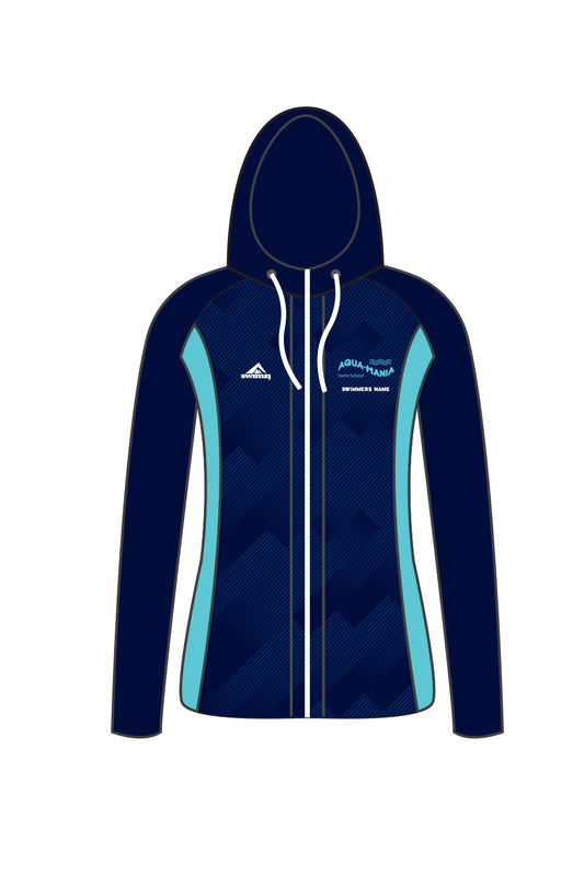 Aqua-Mania Swim School Adult Female Zipped Performance Hoodie image 0
