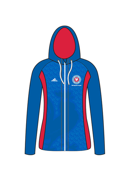 Rhoose Lifeguards Kids Female Zipped Performance Hoodie image 0