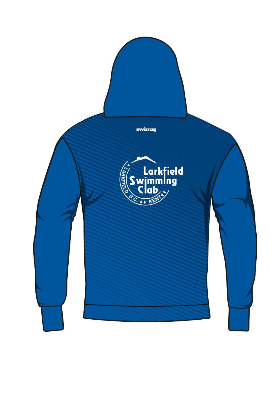 Larkfield Swimming Club Adult Unisex Pullover Performance Hoodie image 1