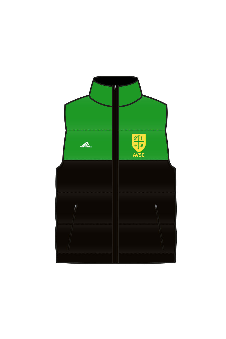 Abingdon Vale SC Adult Unisex Reversible Gilet image 0